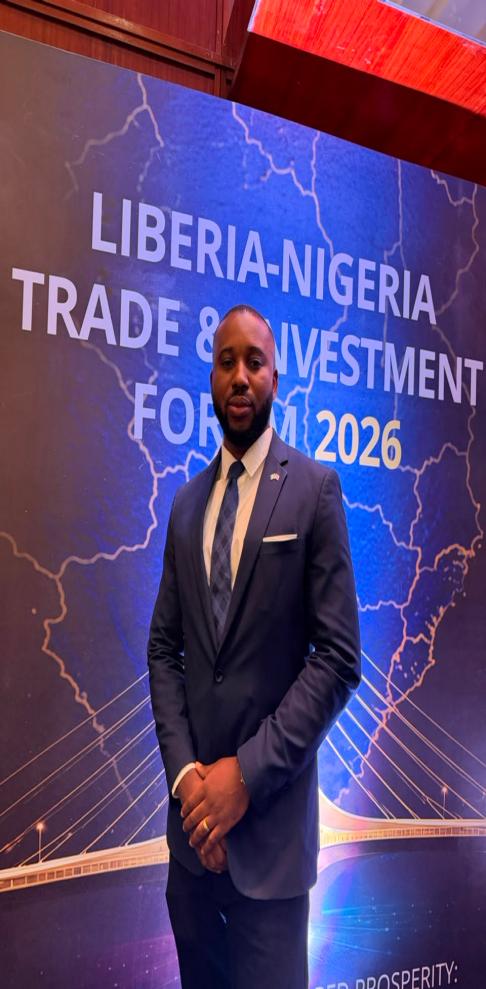 OLICON community leader at the Liberia-Nigeria Trade and Investment Forum